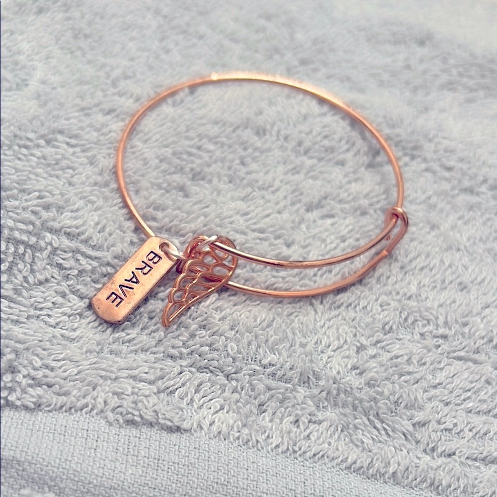 Gold Brave Bangle Bracelet - Costume Jewelry